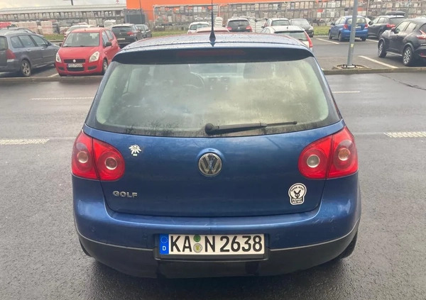 Volkswagen Golf cena 3600 przebieg: 250000, rok produkcji 2007 z Leszno małe 56